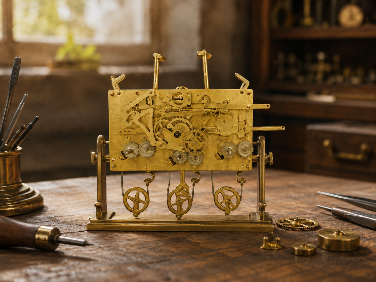 If a replacement Hermle, Kieninger or Urgos grandfather clock movement is obsolete or unavailable, professional rebuilding may offer another option.