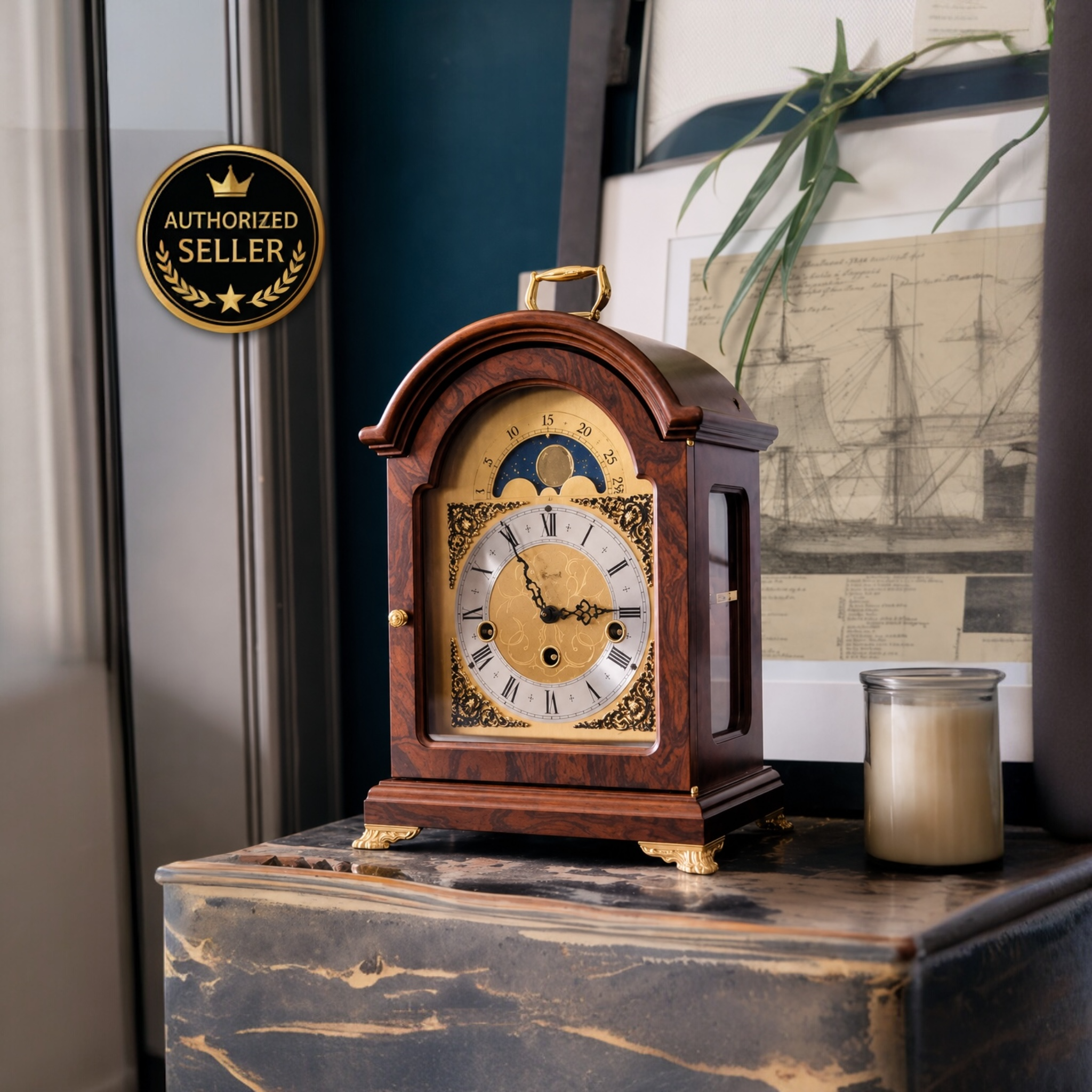 Hermle Clocks from an Authorized Hermle Dealer