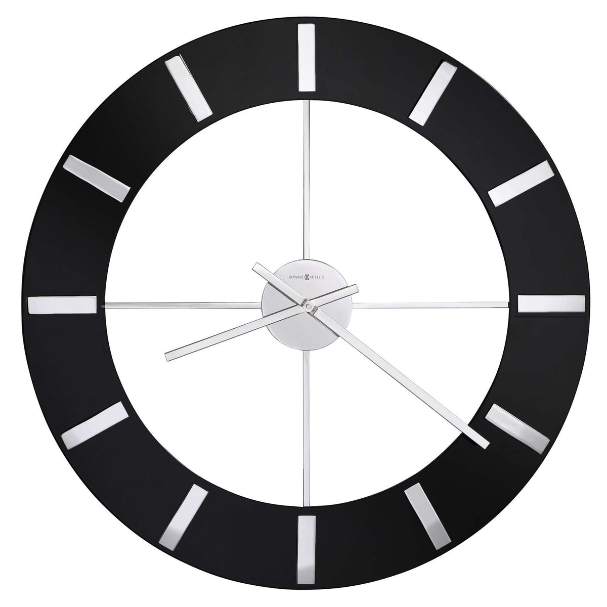 Howard Miller Onyx Wall Clock 625602 - manufacturer view 5