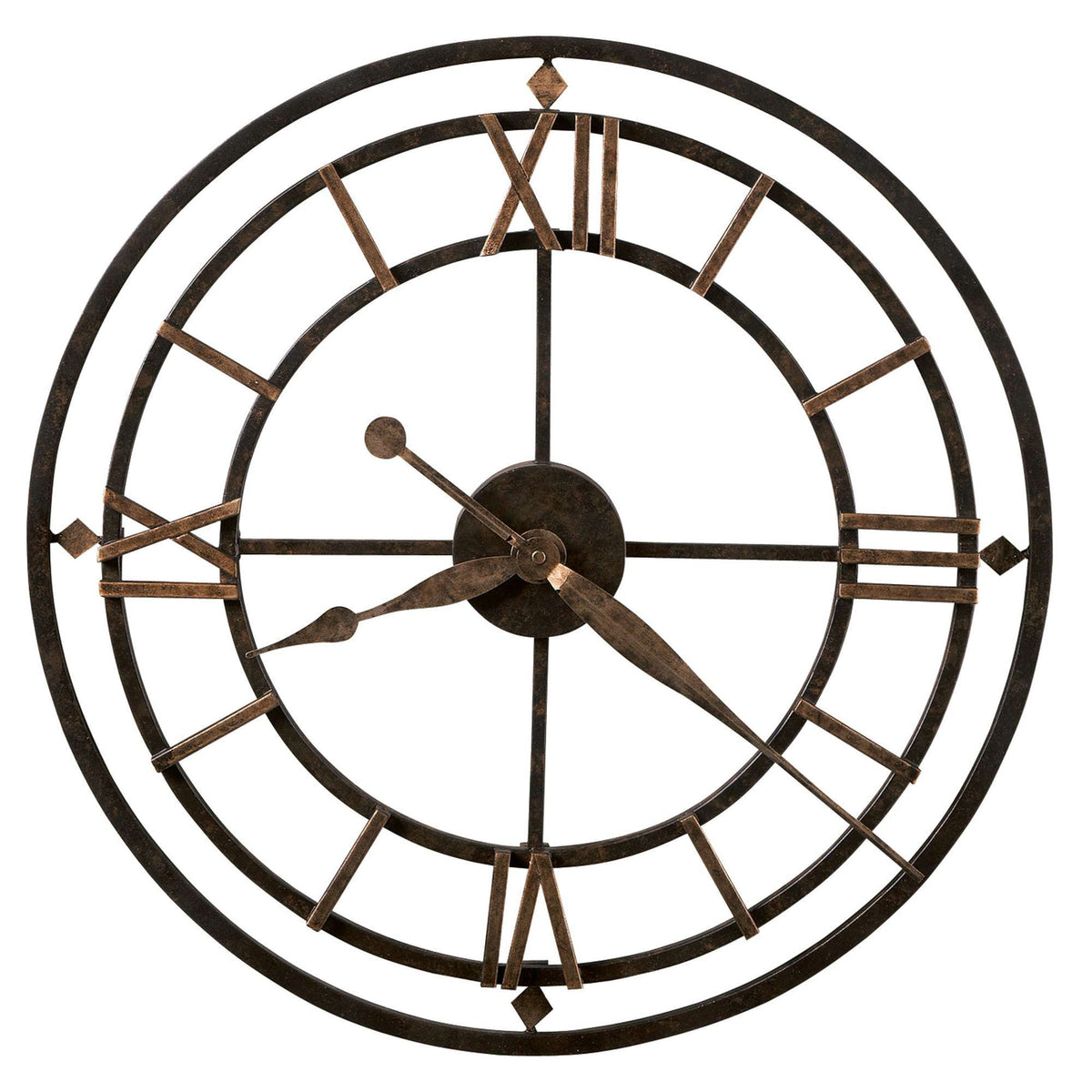 Howard Miller York Station Wall Clock 625299 - manufacturer view 5