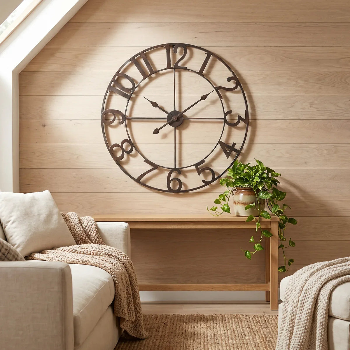 Howard Miller Artwell Wall Clock 625658 - manufacturer view 2