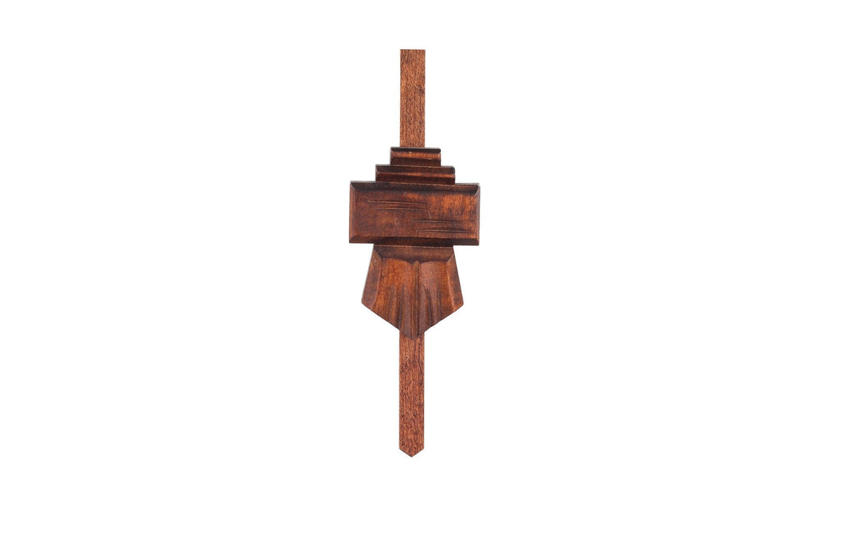 Anton Schneider 8TMT 1021/9 Town Hall Michelstadt cuckoo clock, pendulum detail