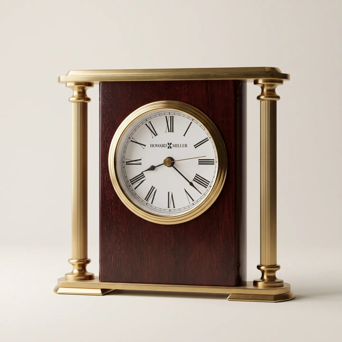 Howard Miller Rosewood Encore Bracket Tabletop Clock 645104 - product view