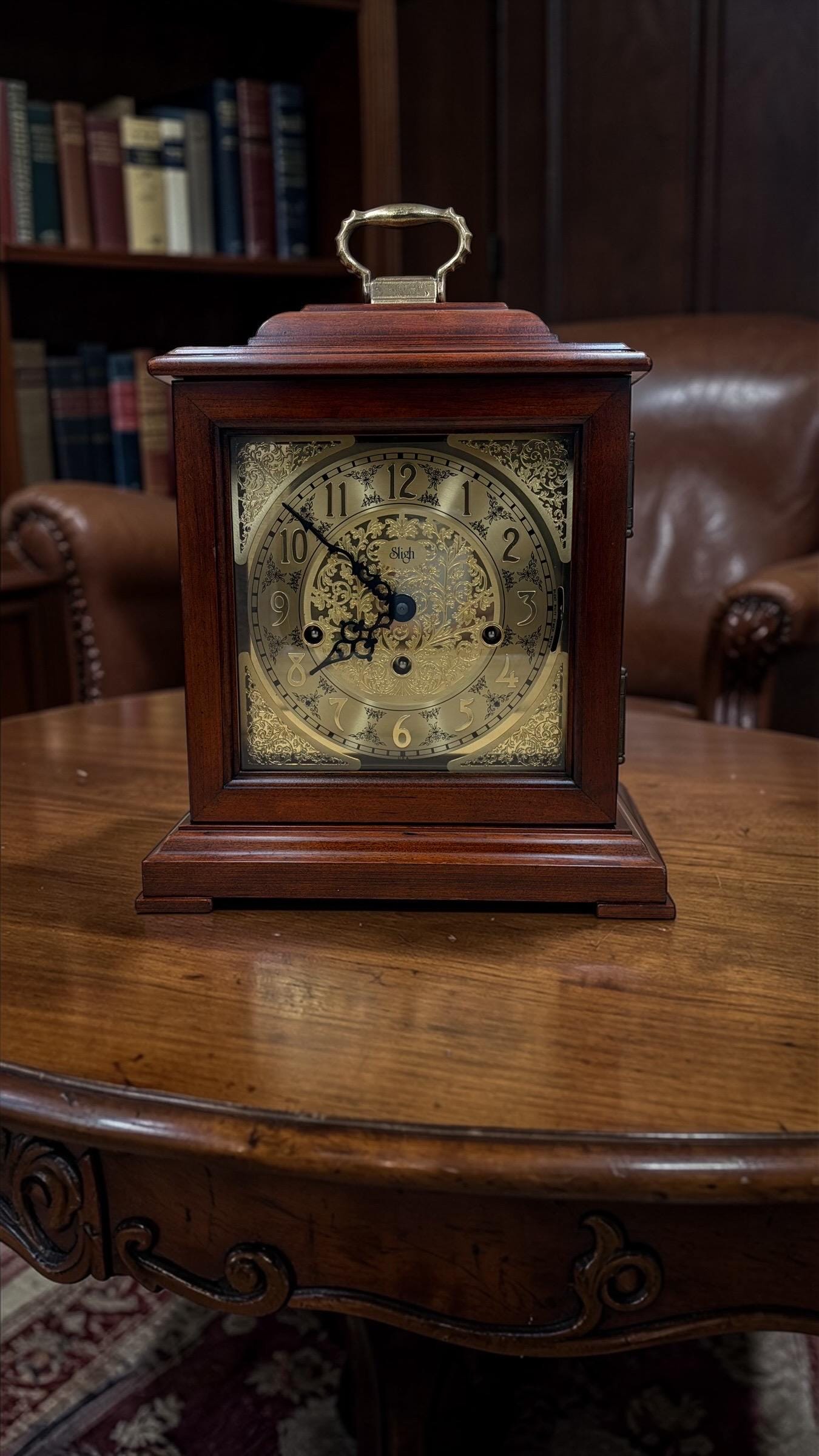 Sligh Triple Chime Bracket Clock – detail image 3