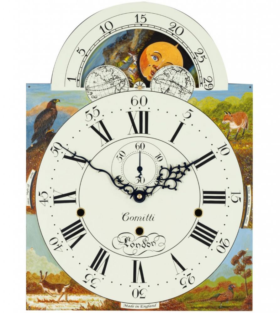 Comitti The Gleneagle Longcase Clock – product view 10