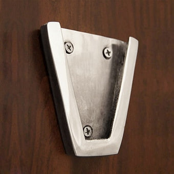 Weems & Plath Chrome Wall Bracket for 12-Inch Chrome Bell