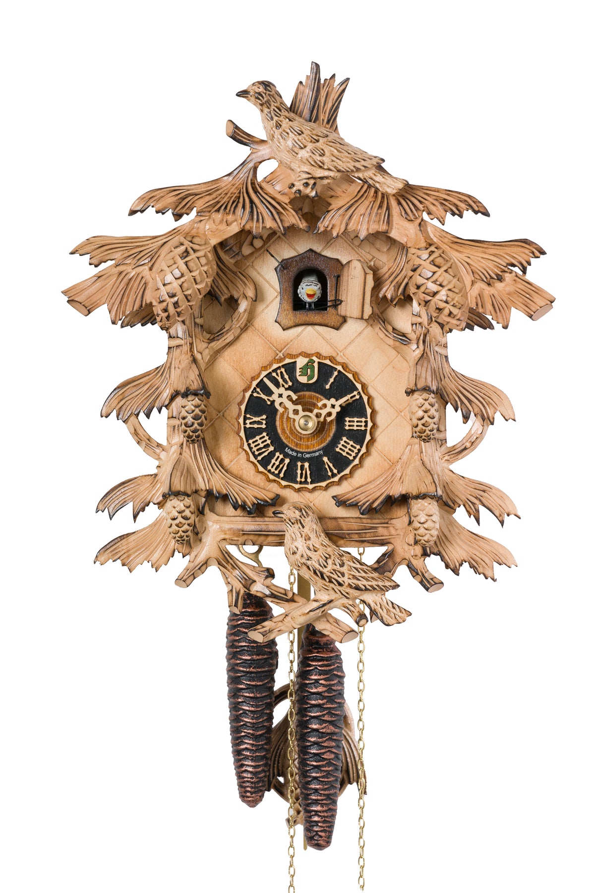 Hönes 1241-2ge - 1-Day Mechanical Cuckoo Clock
