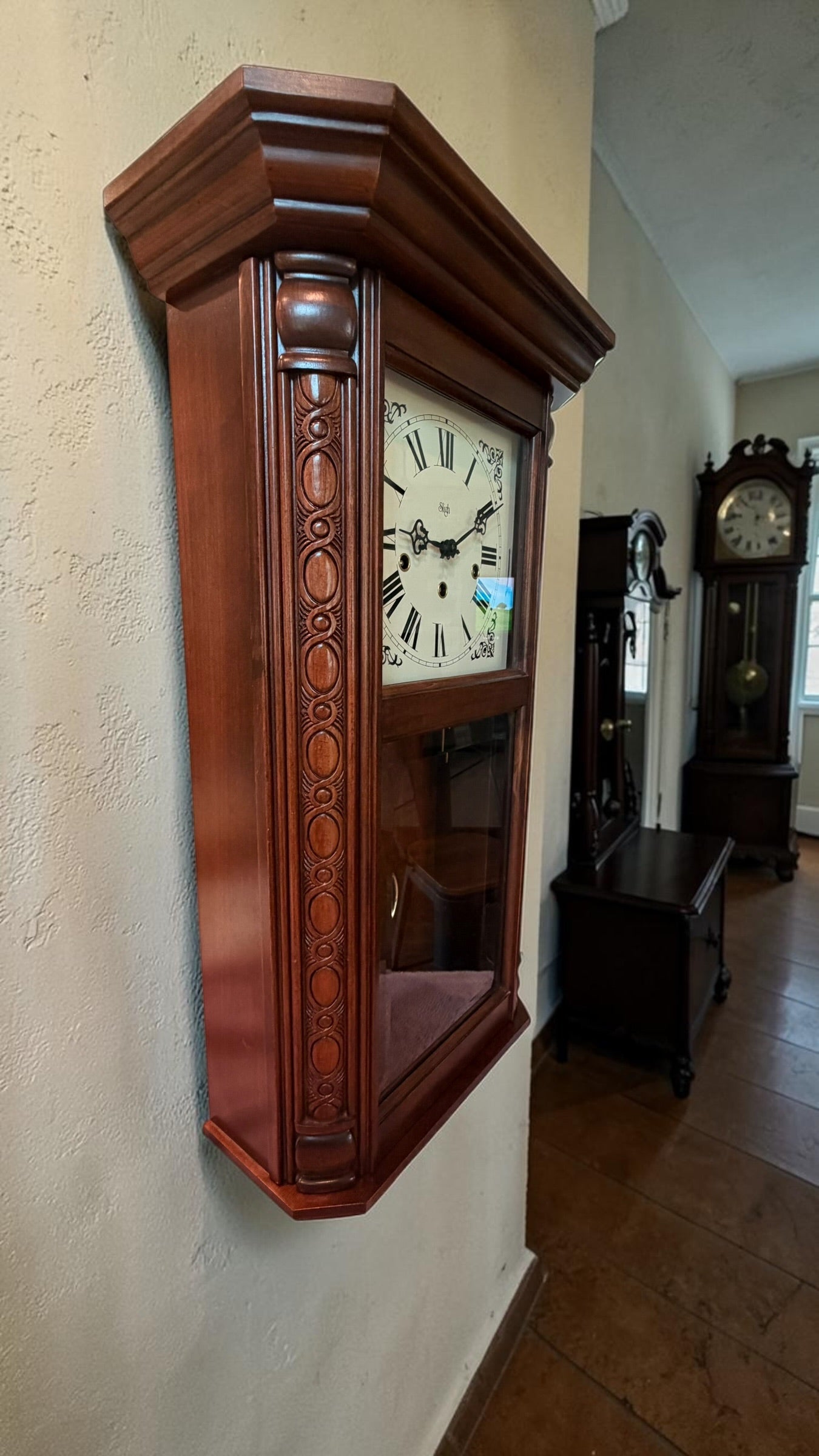 Sligh Westminster Wall Clock Hermle German Movement