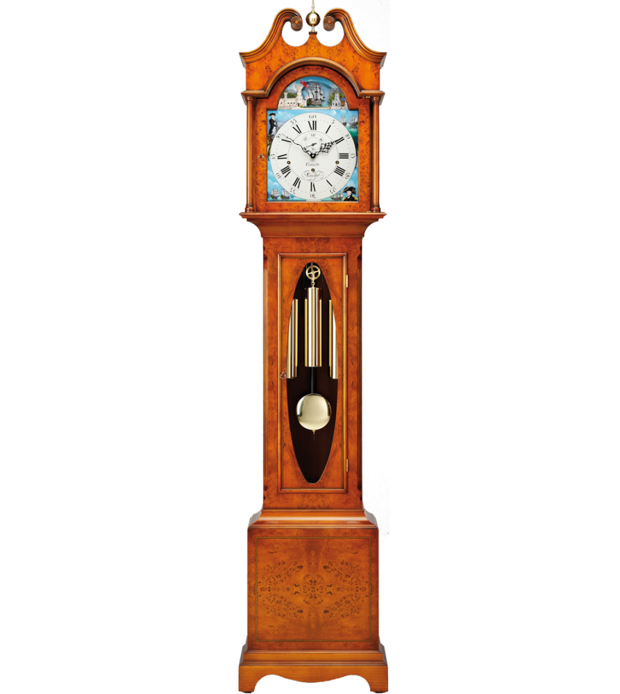 Comitti The Trafalgar Longcase Clock – front view