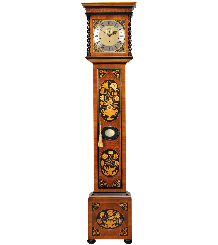 Comitti The Chartwell Longcase Clock – front view