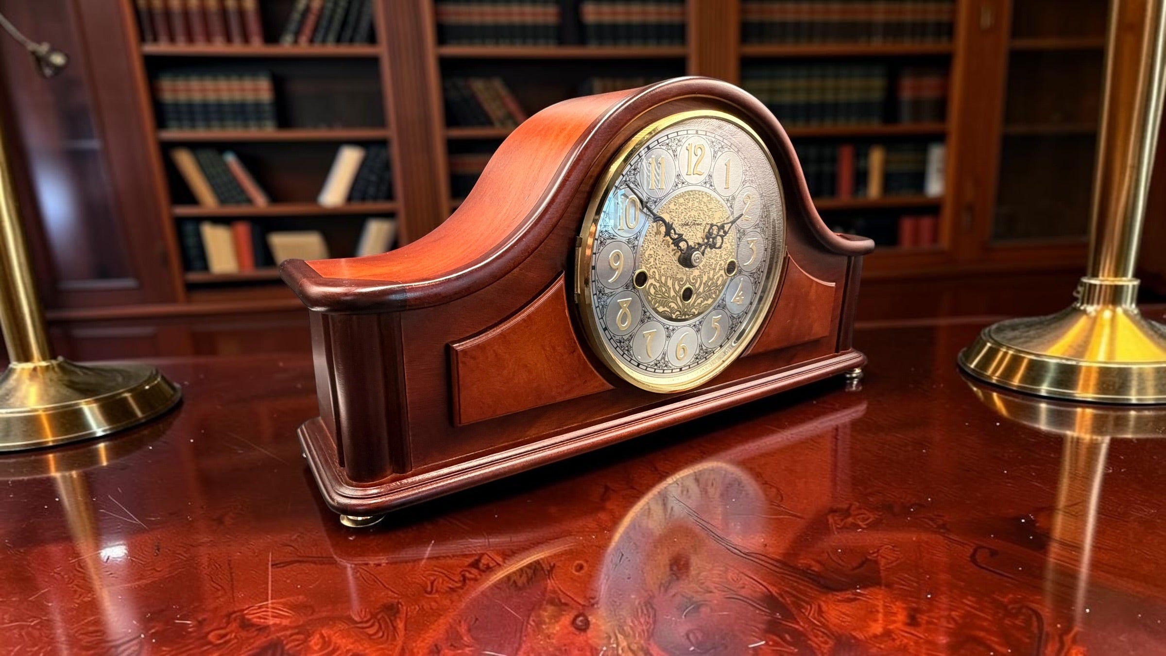 Vintage Seth Thomas Westminster Chime Mantel Clock – detail image 6
