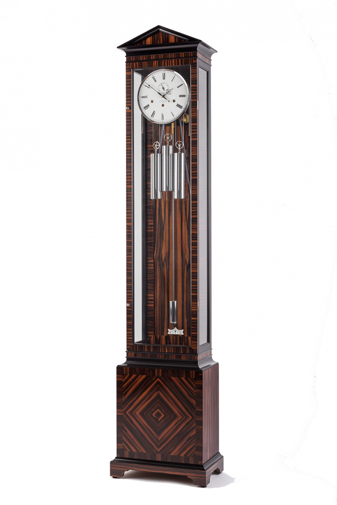Comitti The Vienna Longcase Clock – Makassar – product view 2