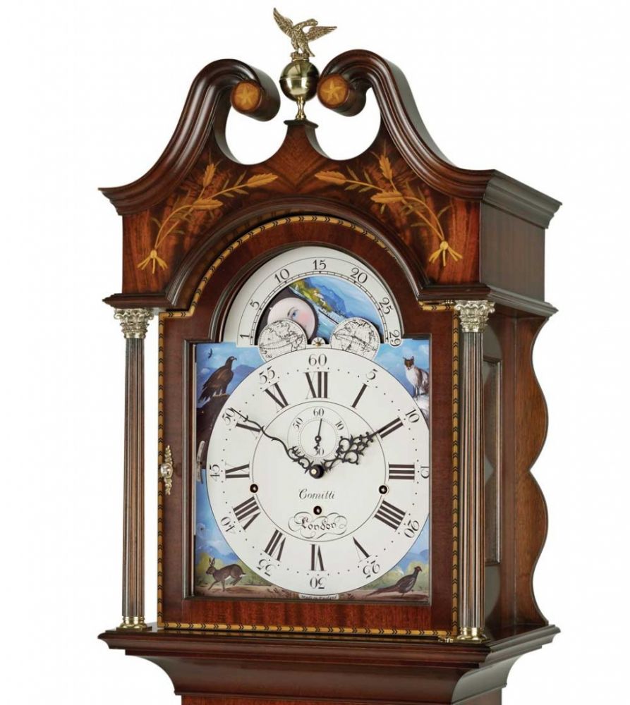Comitti The Gleneagle Longcase Clock – product view 2