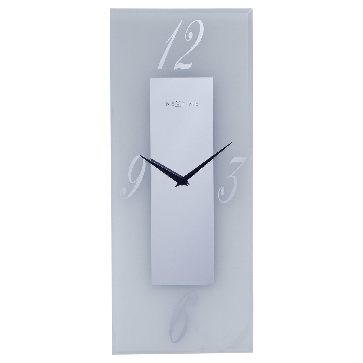 3302FR "Dali" Frosted/Mirror - Wall clock