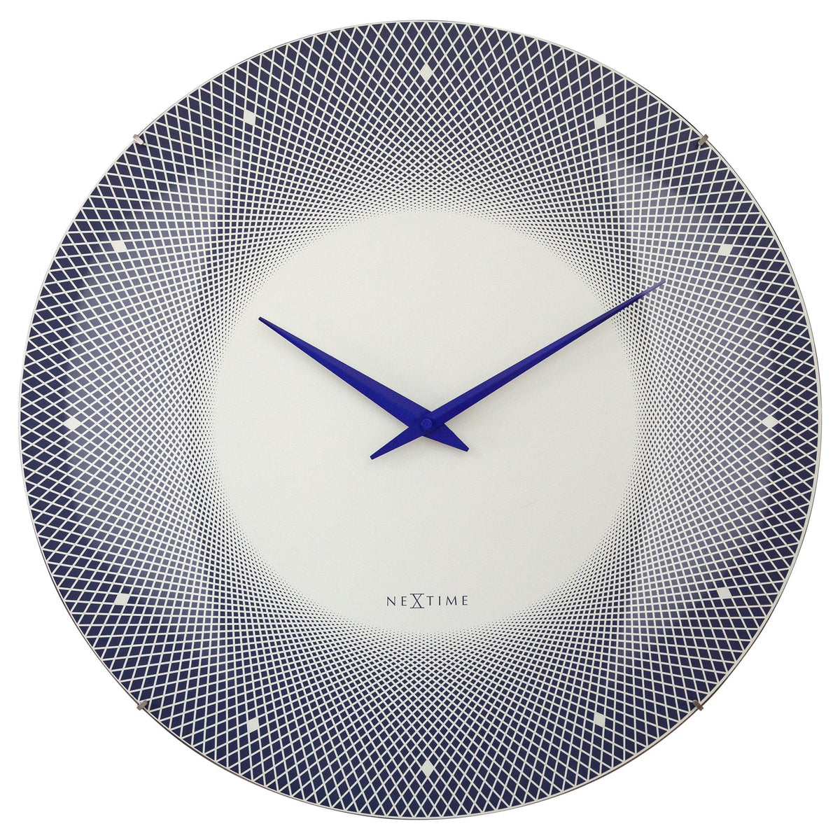 3315BL Large Wall Clock Domed Glass Lens - "Deep 50"