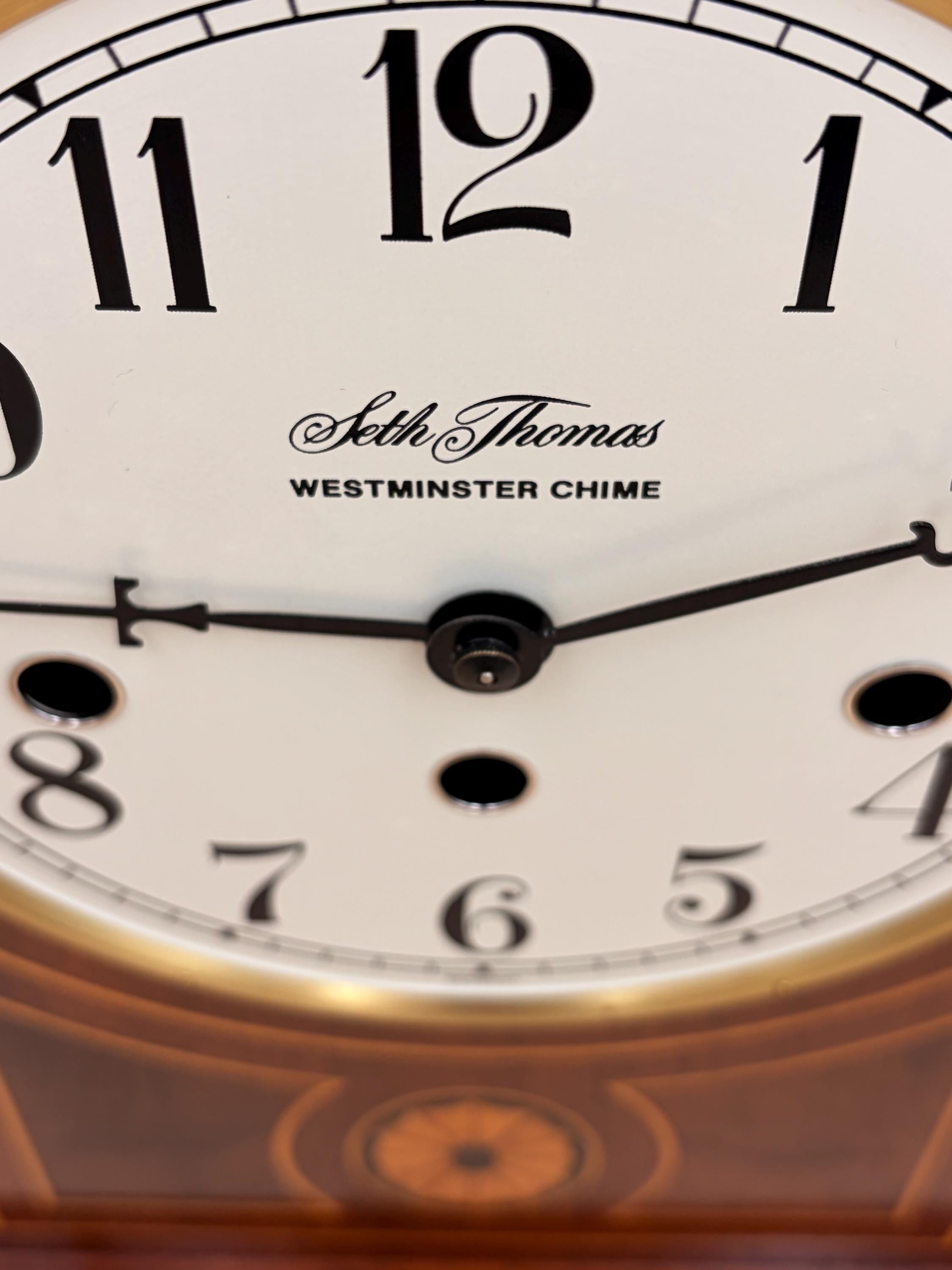 Seth Thomas Barrister Mantel Clock – detail image 5