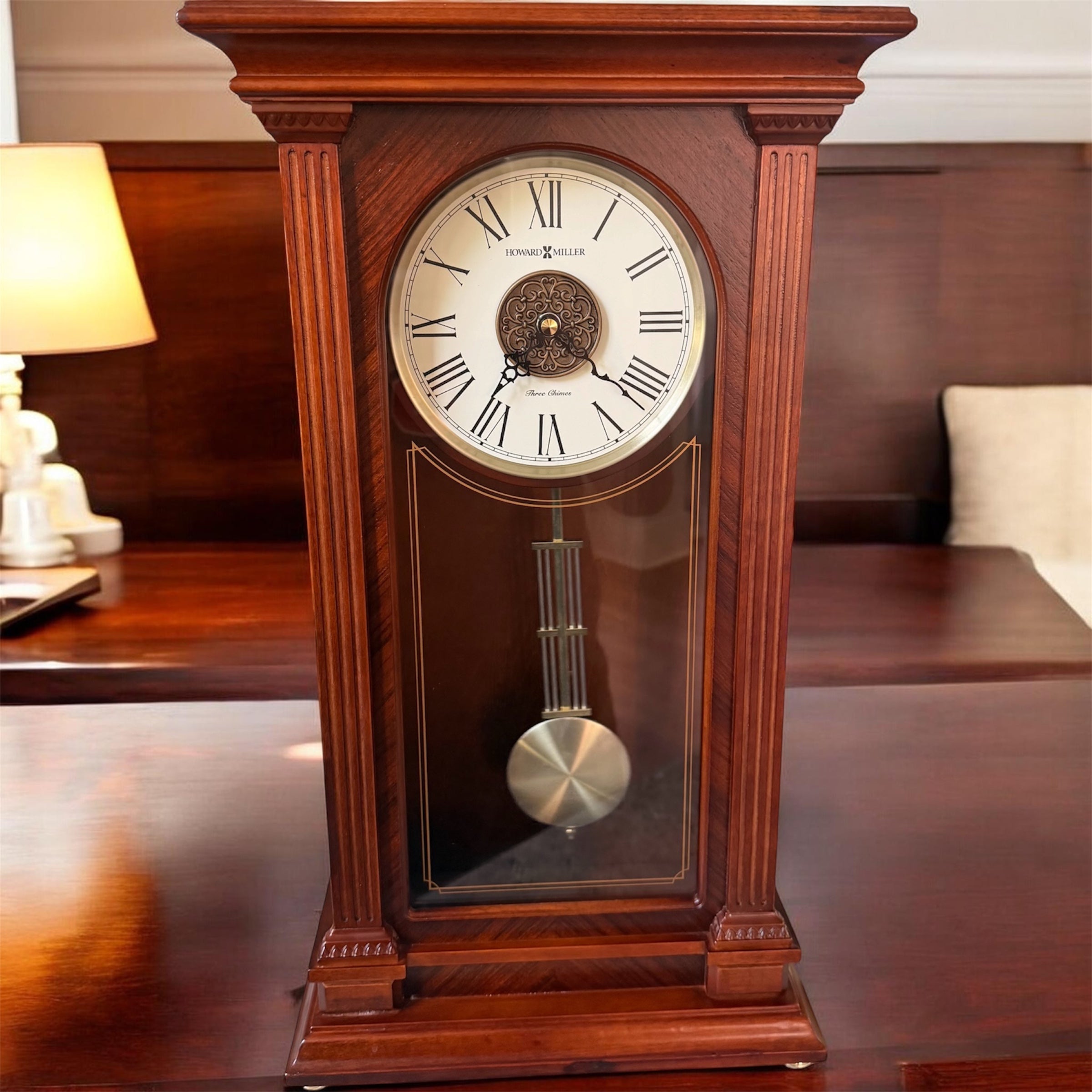 Howard Miller Stafford 635-169 Mantel Clock β detail image 2