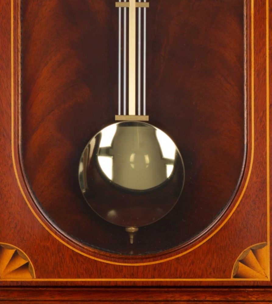 Comitti The Sheraton Wall Clock – Mahogany – product view 3