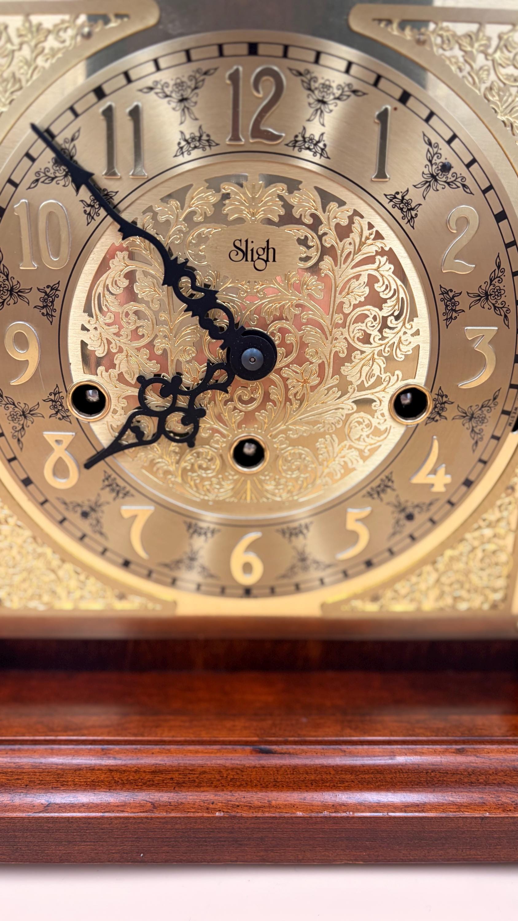 Sligh Triple Chime Bracket Clock – detail image 6