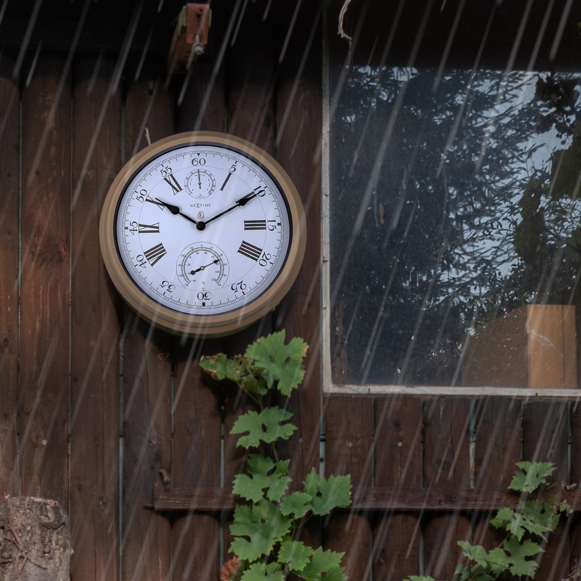4305BR Hyacinth Garden Wall Clock