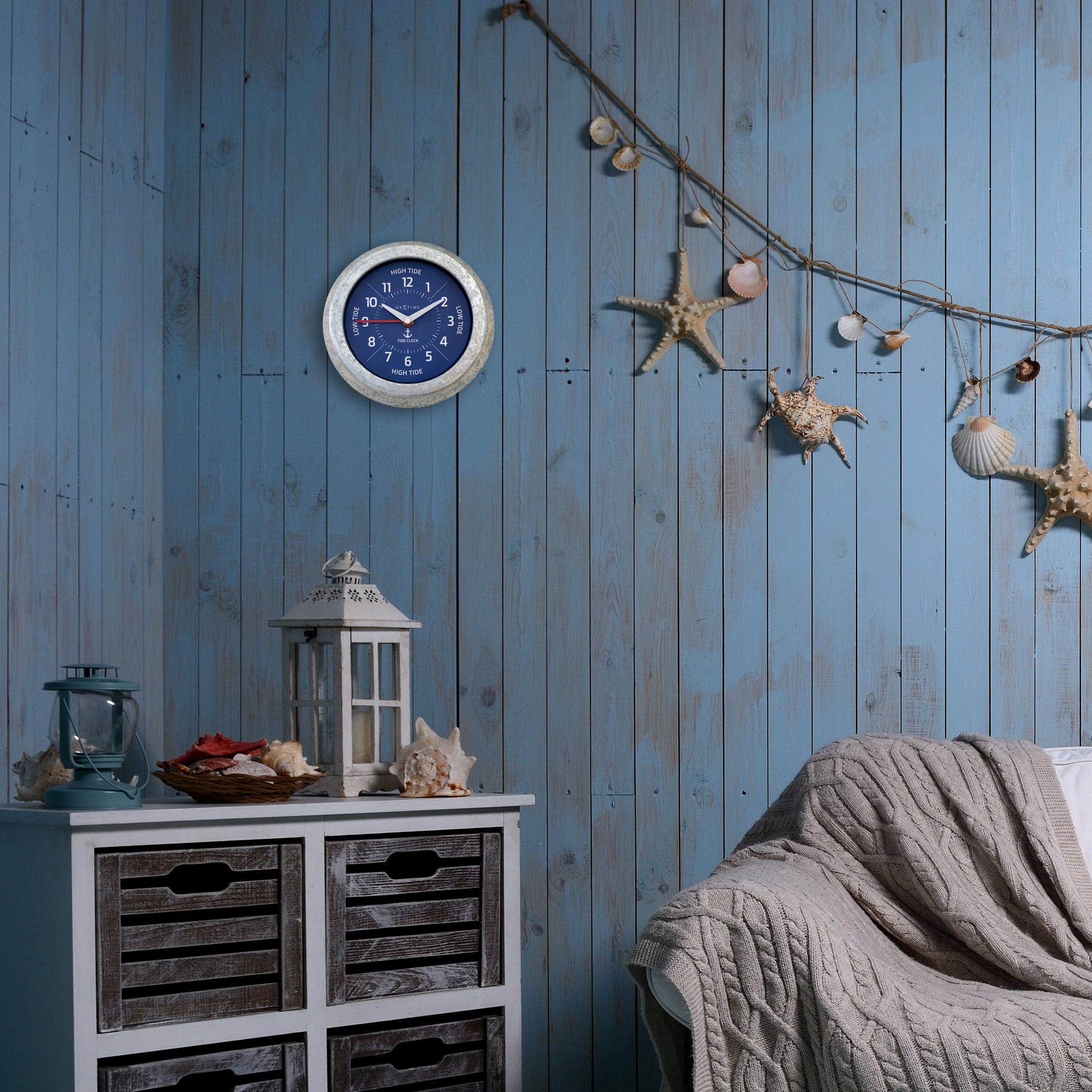 4321 Tide Wall Clock