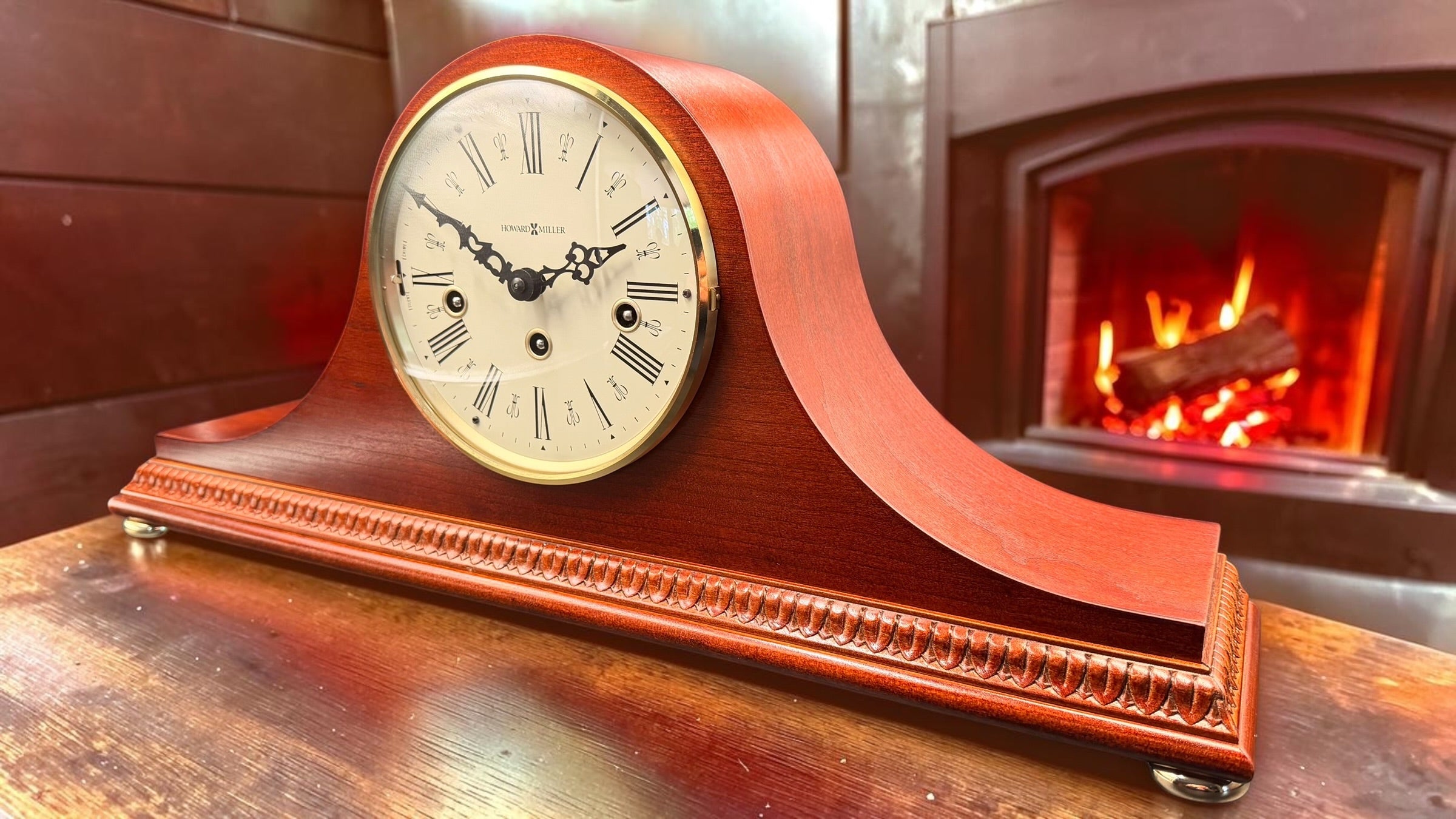 NOS Howard Miller 630-110 Westminster Chime Mantel Clock