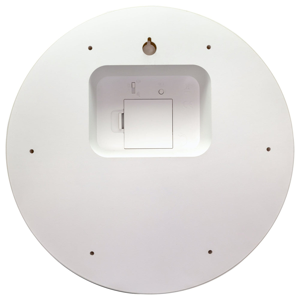 5220WI Nightengale White Wall Clock