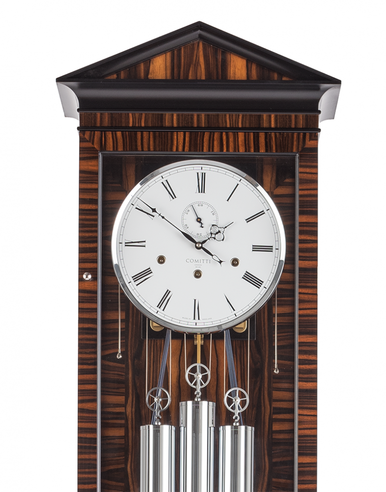 Comitti The Vienna Longcase Clock – Makassar – product view 5