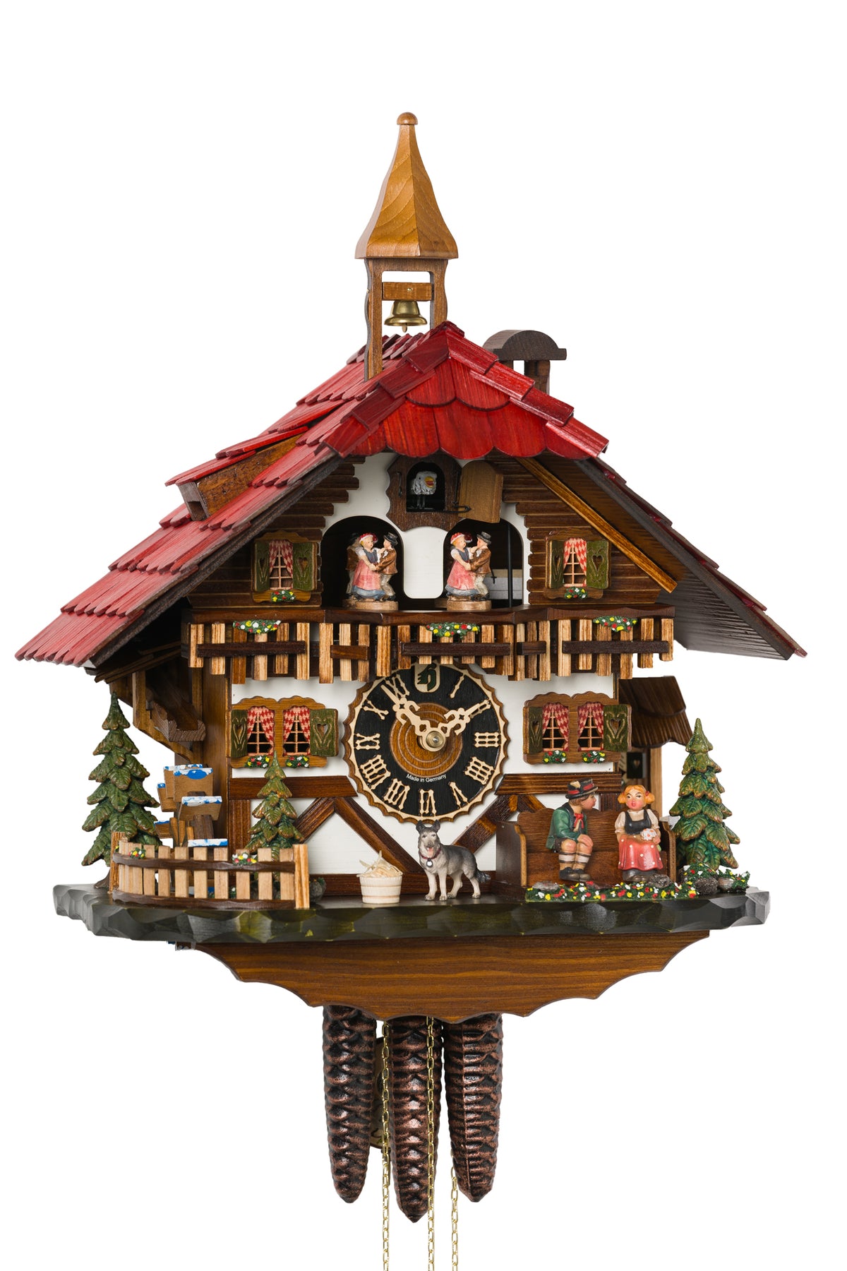 Hönes 624T - 1-Day Mechanical Musical Cuckoo Clock