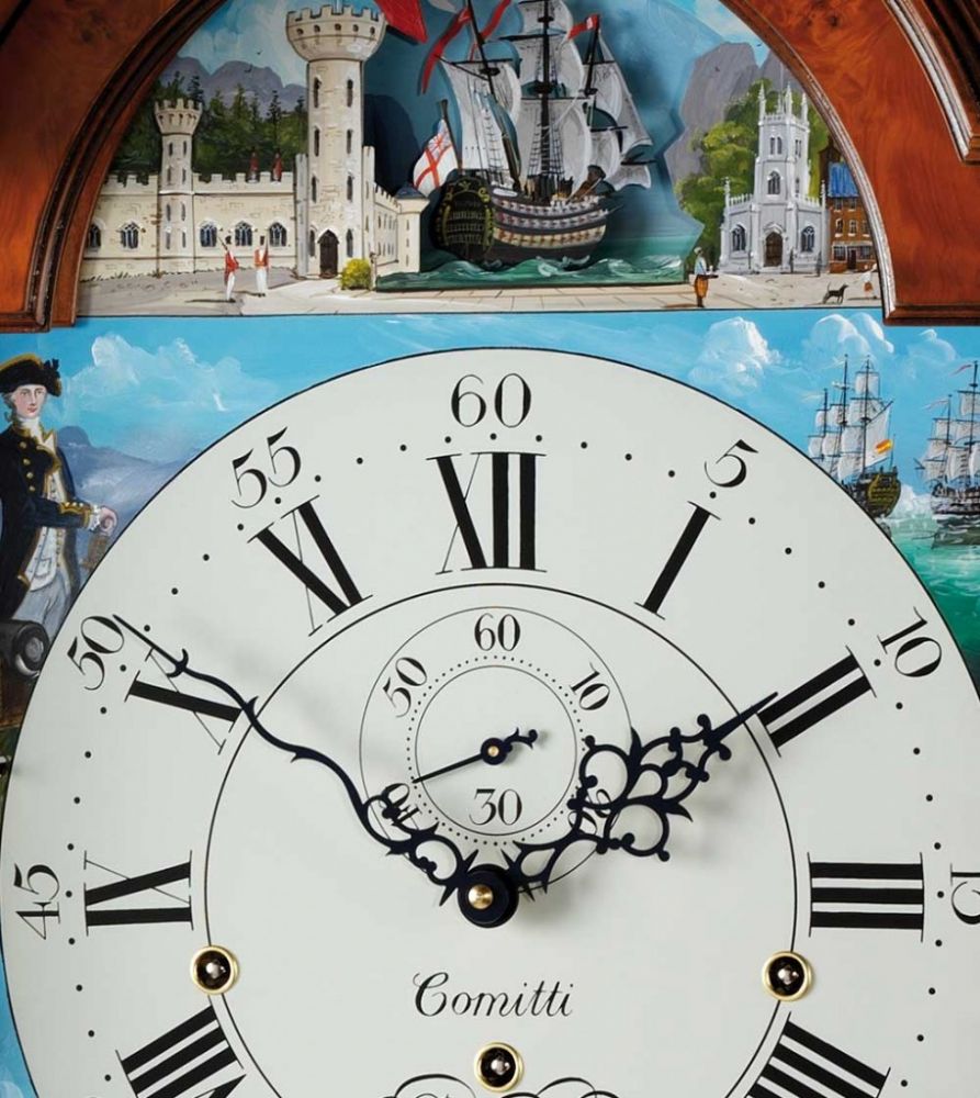 Comitti The Trafalgar Longcase Clock – product view 6