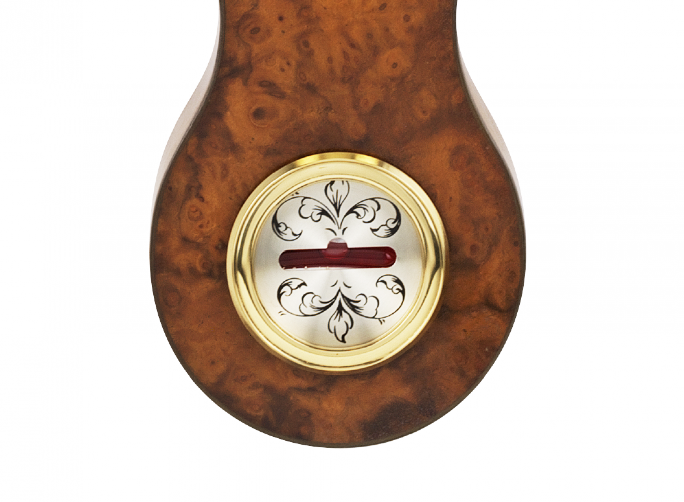 Comitti The Regency Banjo Barometer with Clock – product view 5