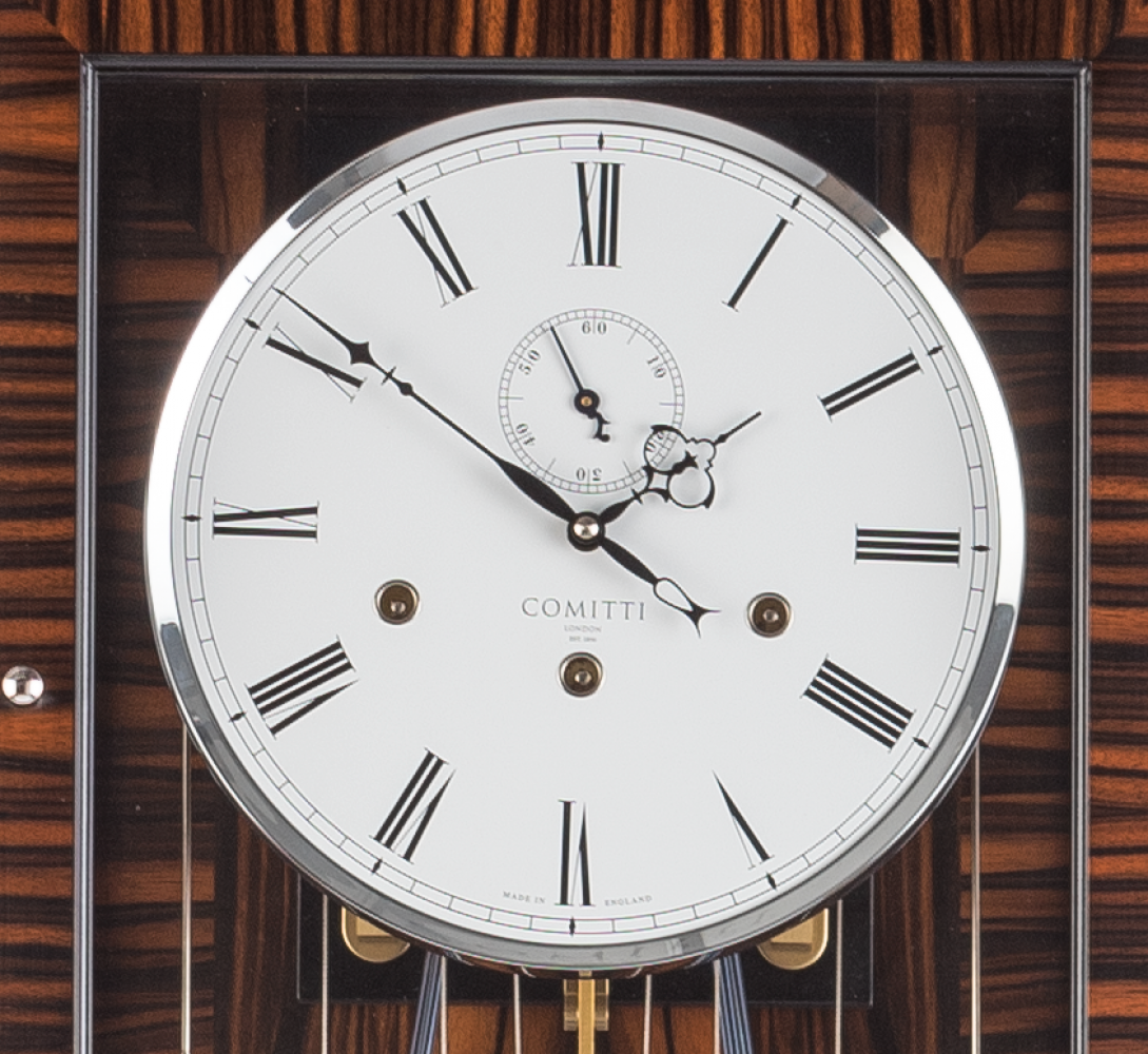 Comitti The Vienna Longcase Clock – Makassar – product view 6