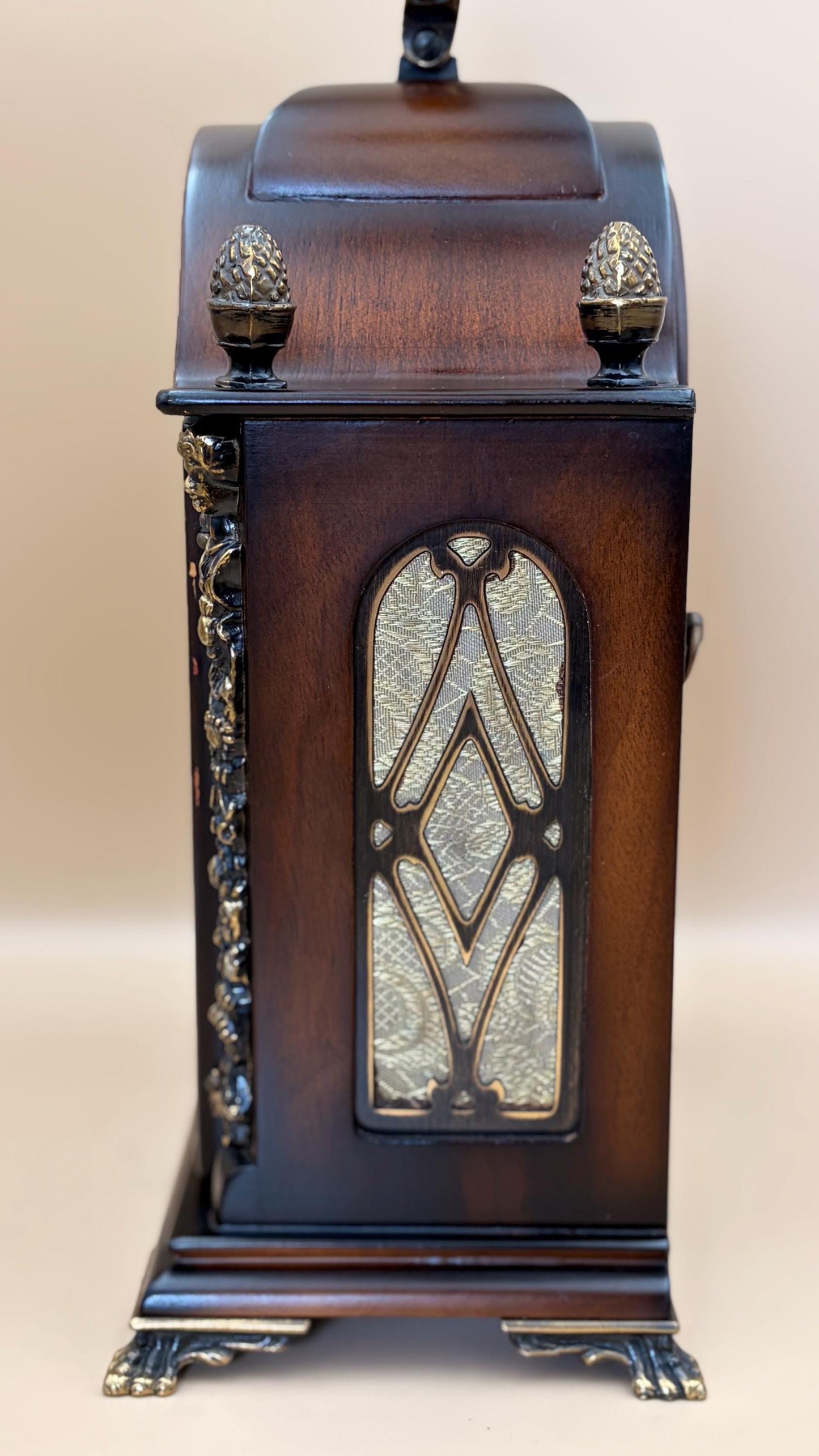 Hermle Bracket Mantel Clock – New Movement, Bim-Bam Strike