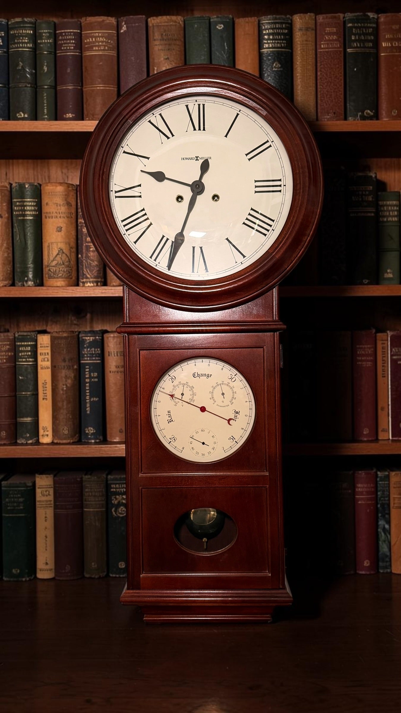 Howard Miller Lawyer Wall Clock – Kieninger Bim Bam Mechanical Calendar Clock