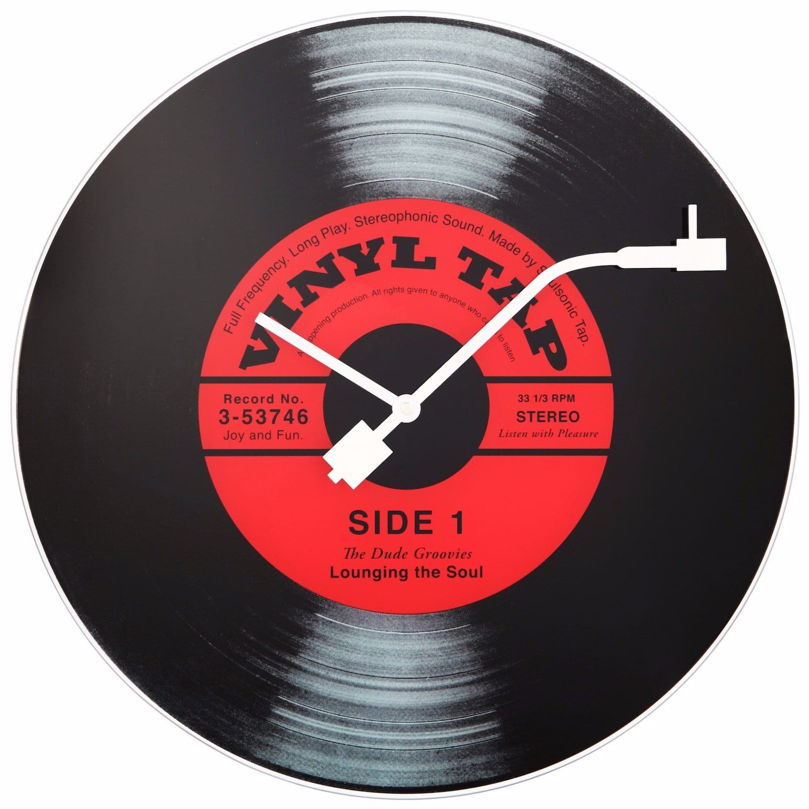 8141 Vinyl Tap Wall Clock