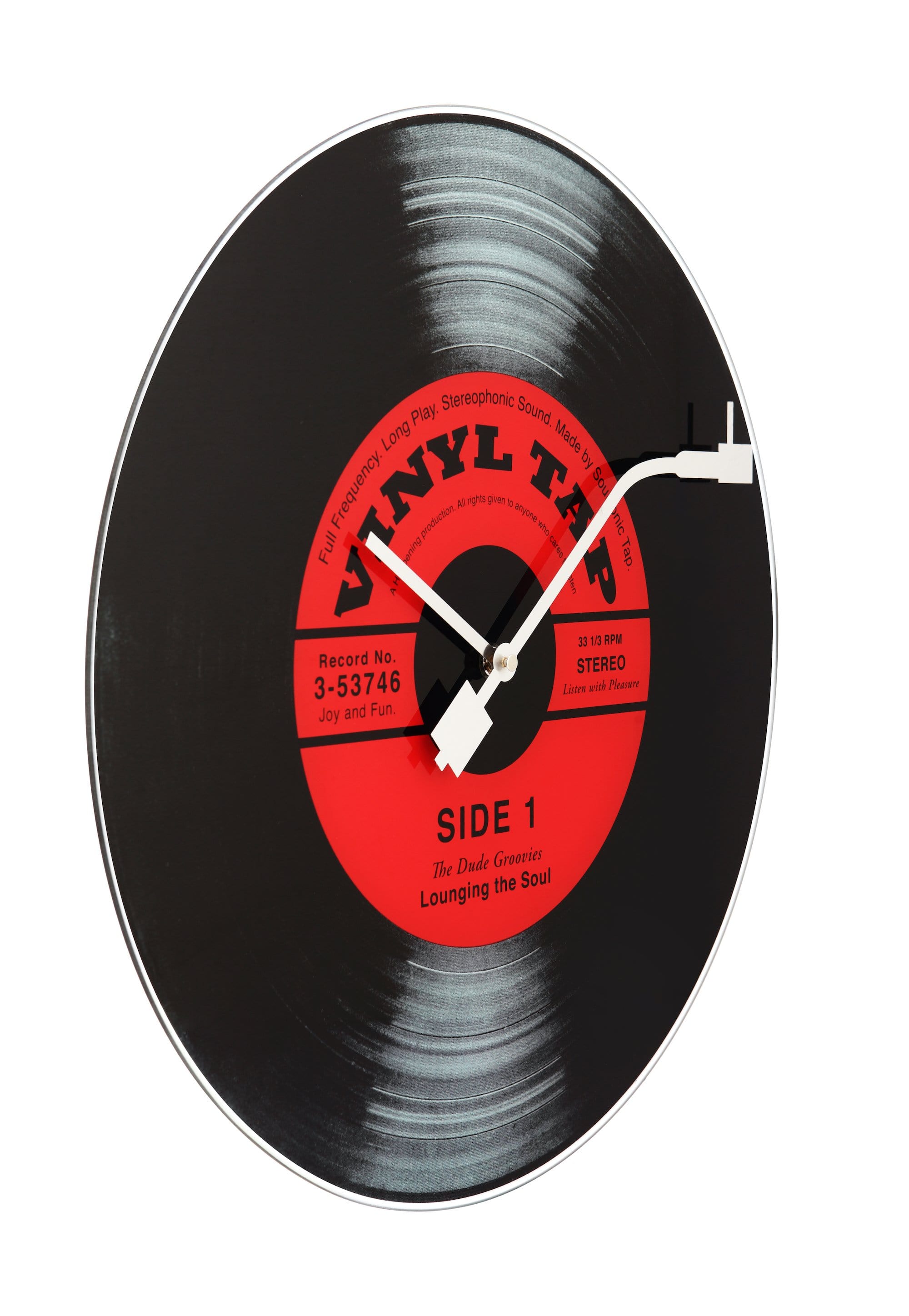 8141 Vinyl Tap Wall Clock