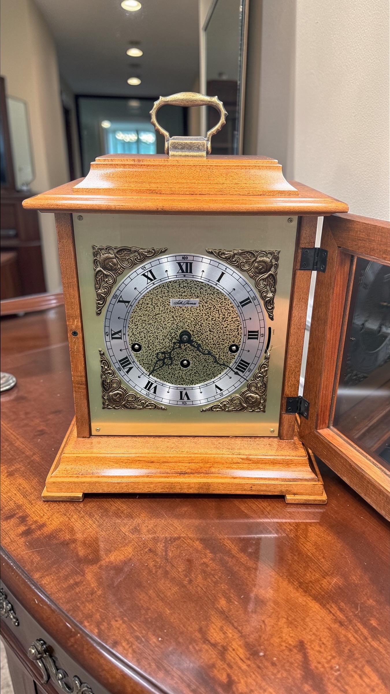 Seth Thomas Legacy IV Mantel Clock – Westminster Chime