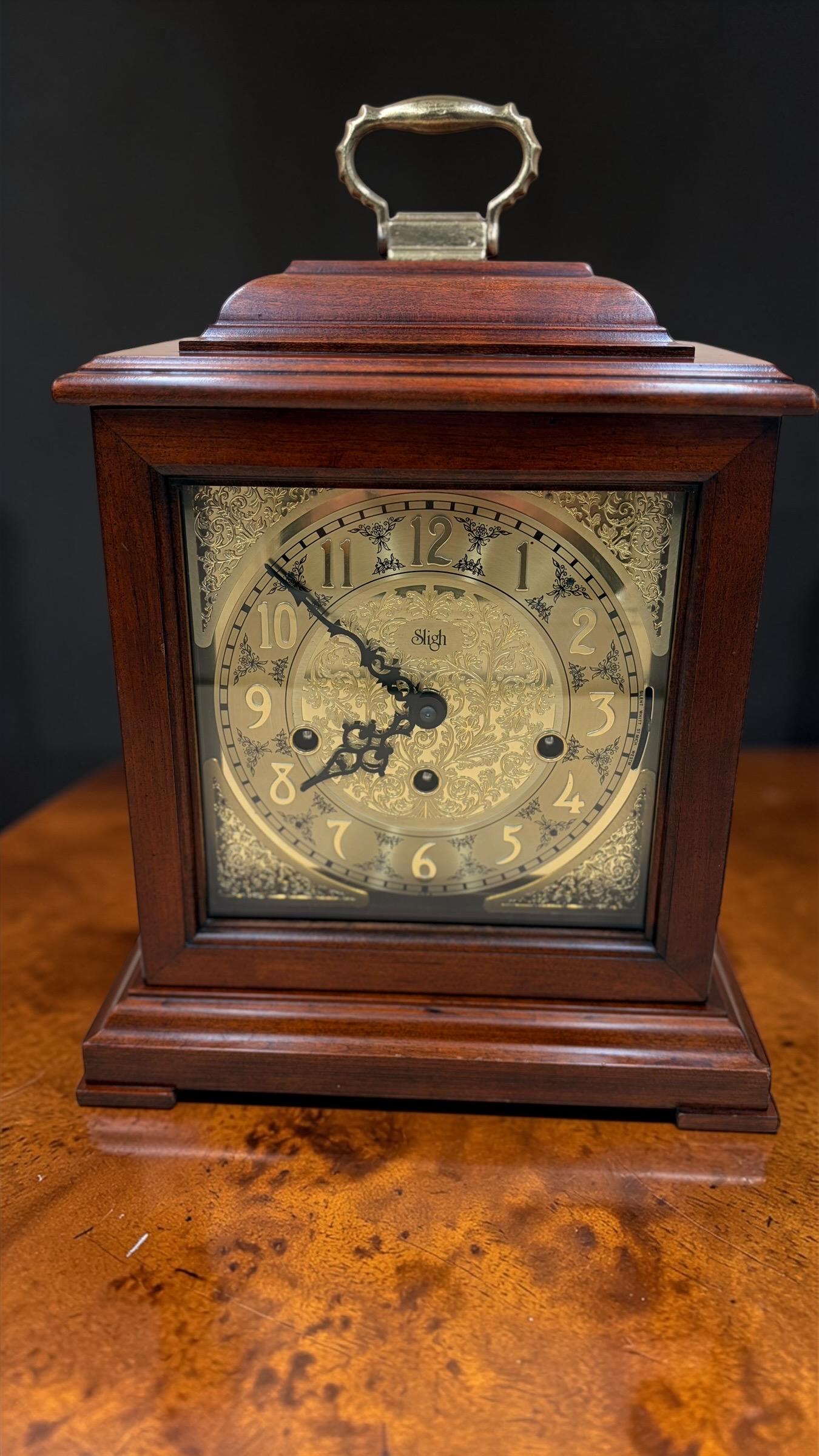 Sligh Triple Chime Bracket Clock – detail image 4
