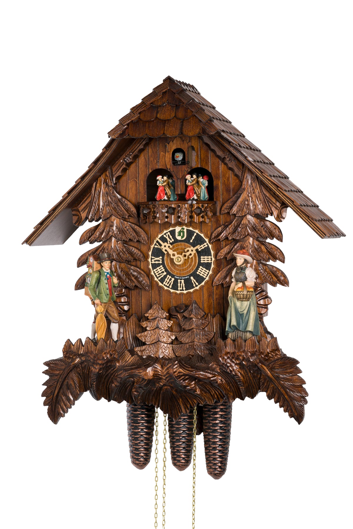Hönes 86208-5Tnu - 8-Day Mechanical Musical Cuckoo Clock