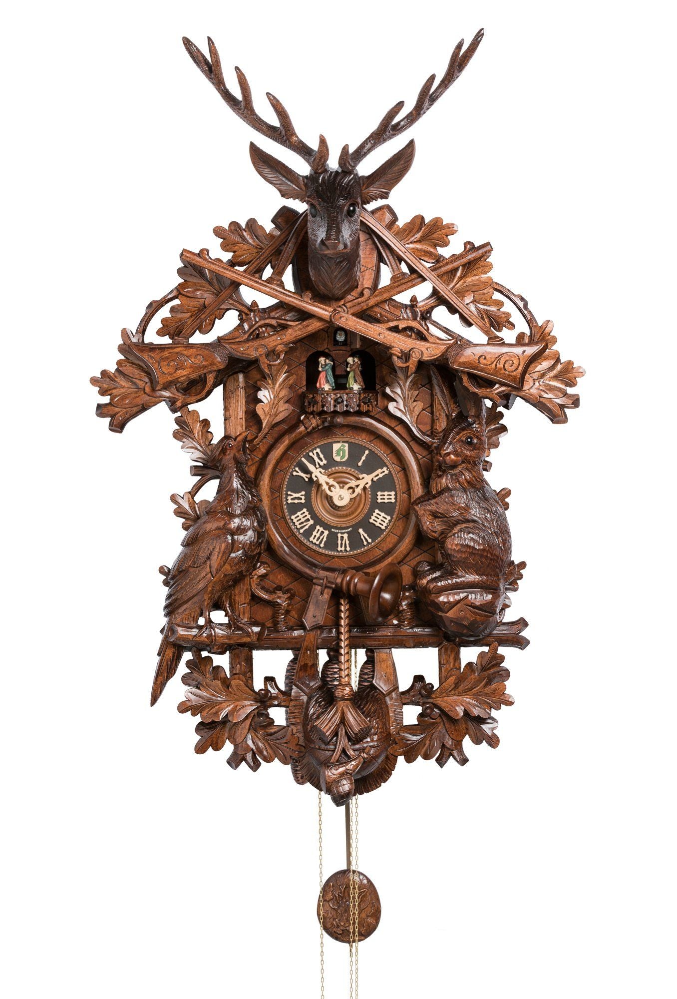 Hönes 8634-9Tnu - 8-Day Mechanical Musical Cuckoo Clock