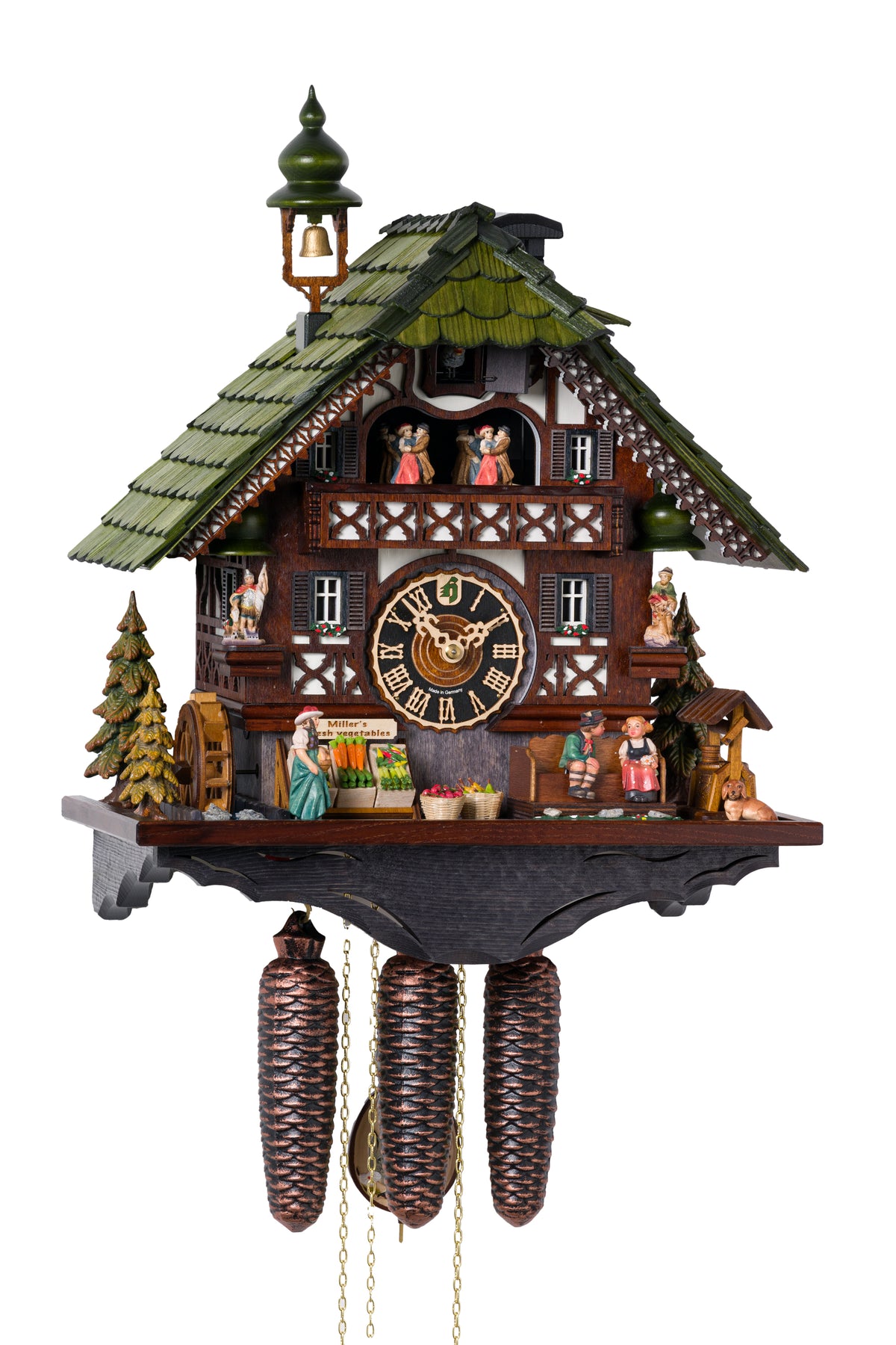 Hönes 86770T - 8-Day Mechanical Musical Cuckoo Clock