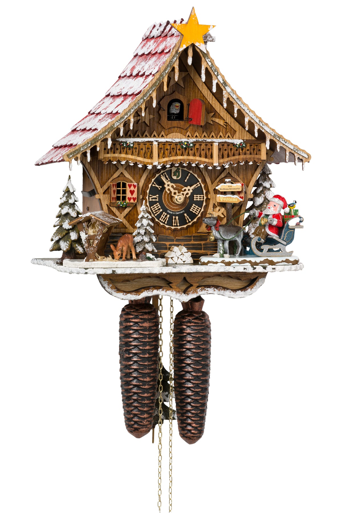 Hönes 8706 - 8-Day Mechanical Cuckoo Clock