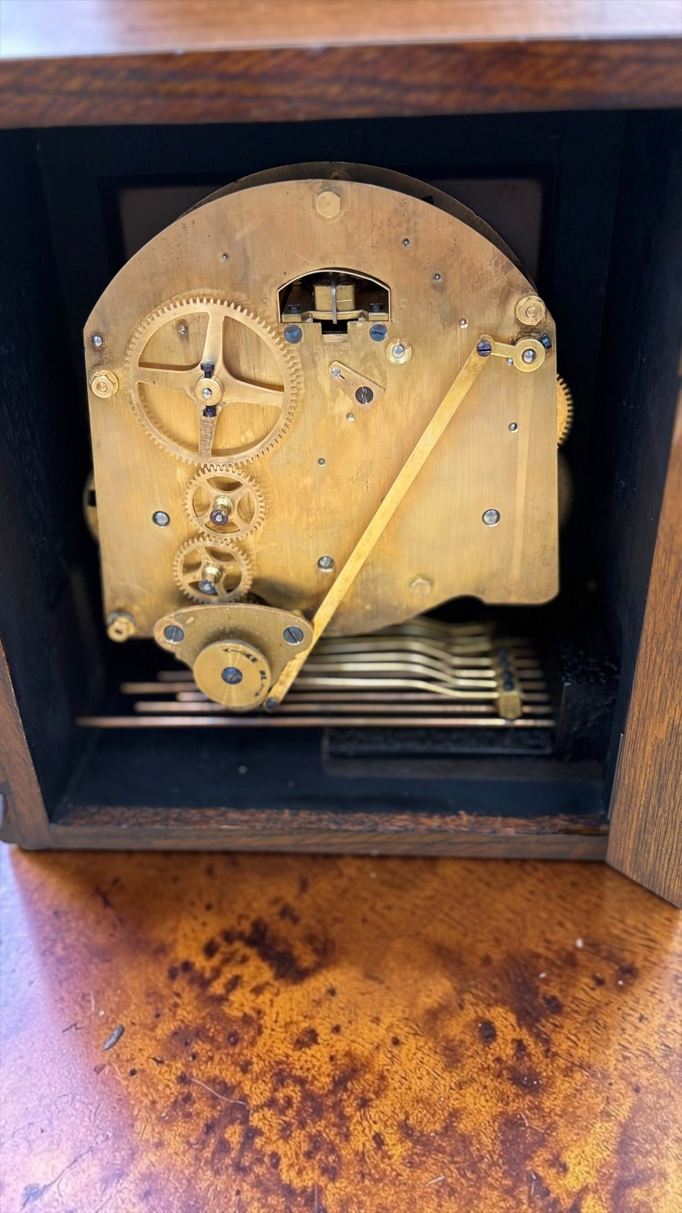 Elliott of London Dual Chime Mantel Clock – Westminster & Whittington – c. 1940s – Fully Serviced