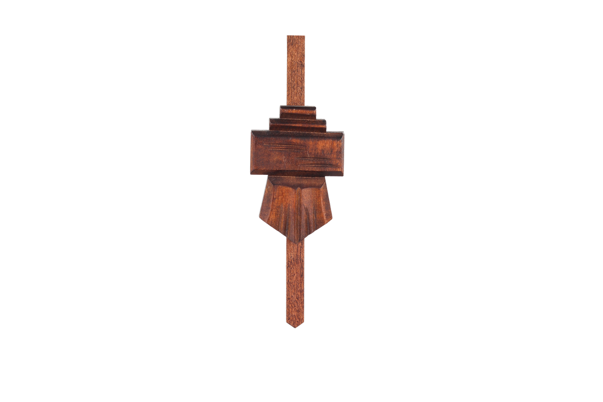 Anton Schneider 8TMT 1021/9 Town Hall Michelstadt cuckoo clock, pendulum detail