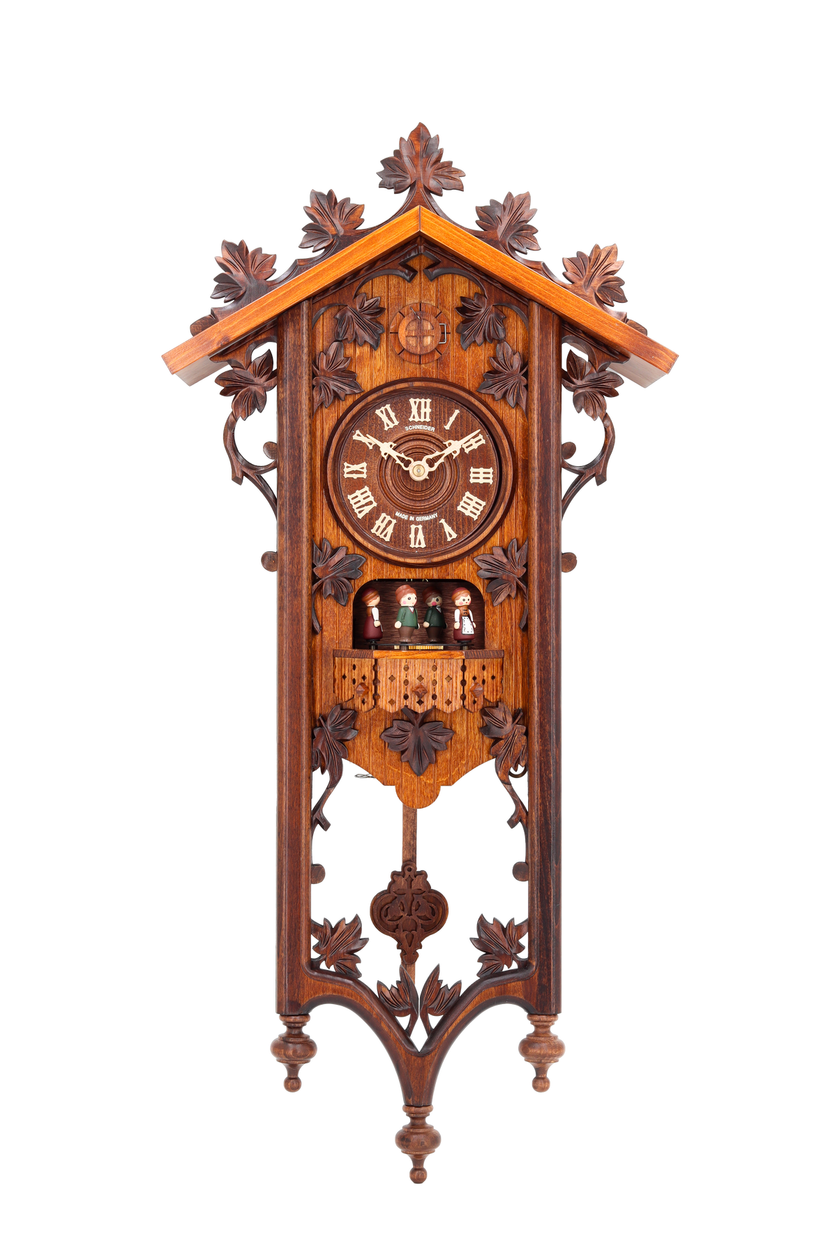 Anton Schneider 8TMT 540/9 Bahnhäusle 1885 cuckoo clock, additional view