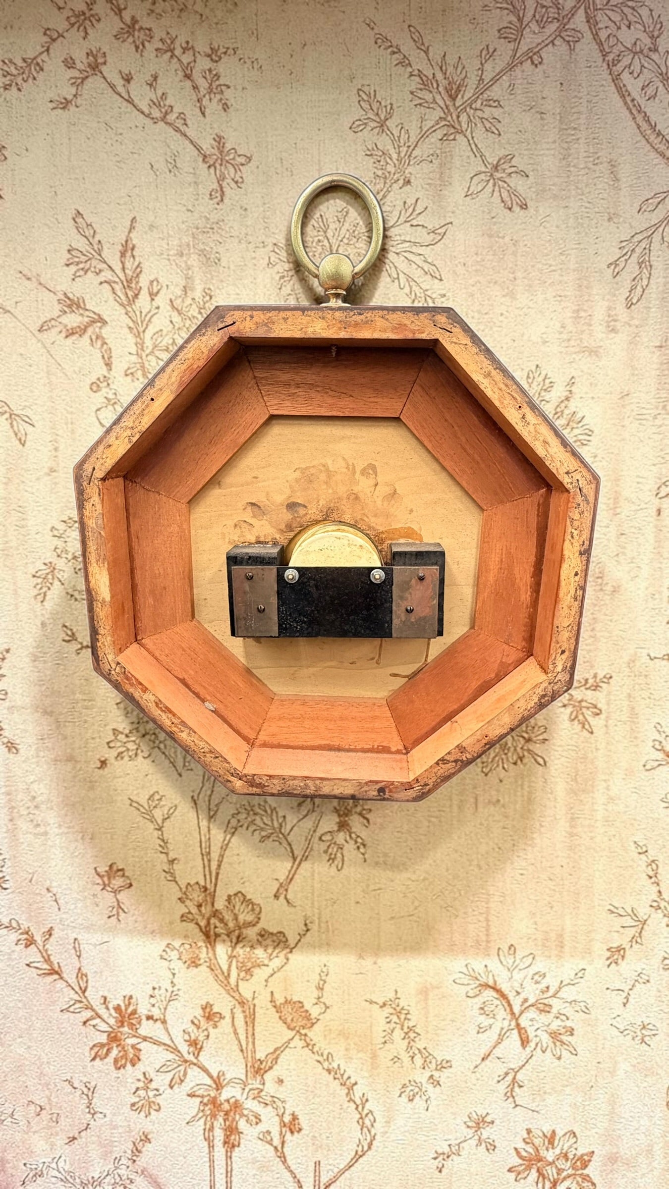 1955 Smiths Wall Clock – Mid-Century Octagonal Case, Mechanical 8-Day Movement