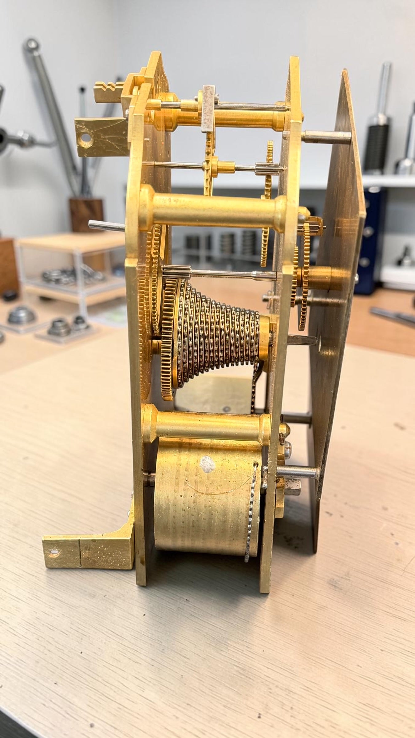 Thomas Cox Savory London Fusee Bracket Clock c.1870 | 47 Cornhill | Time Only | Original Key