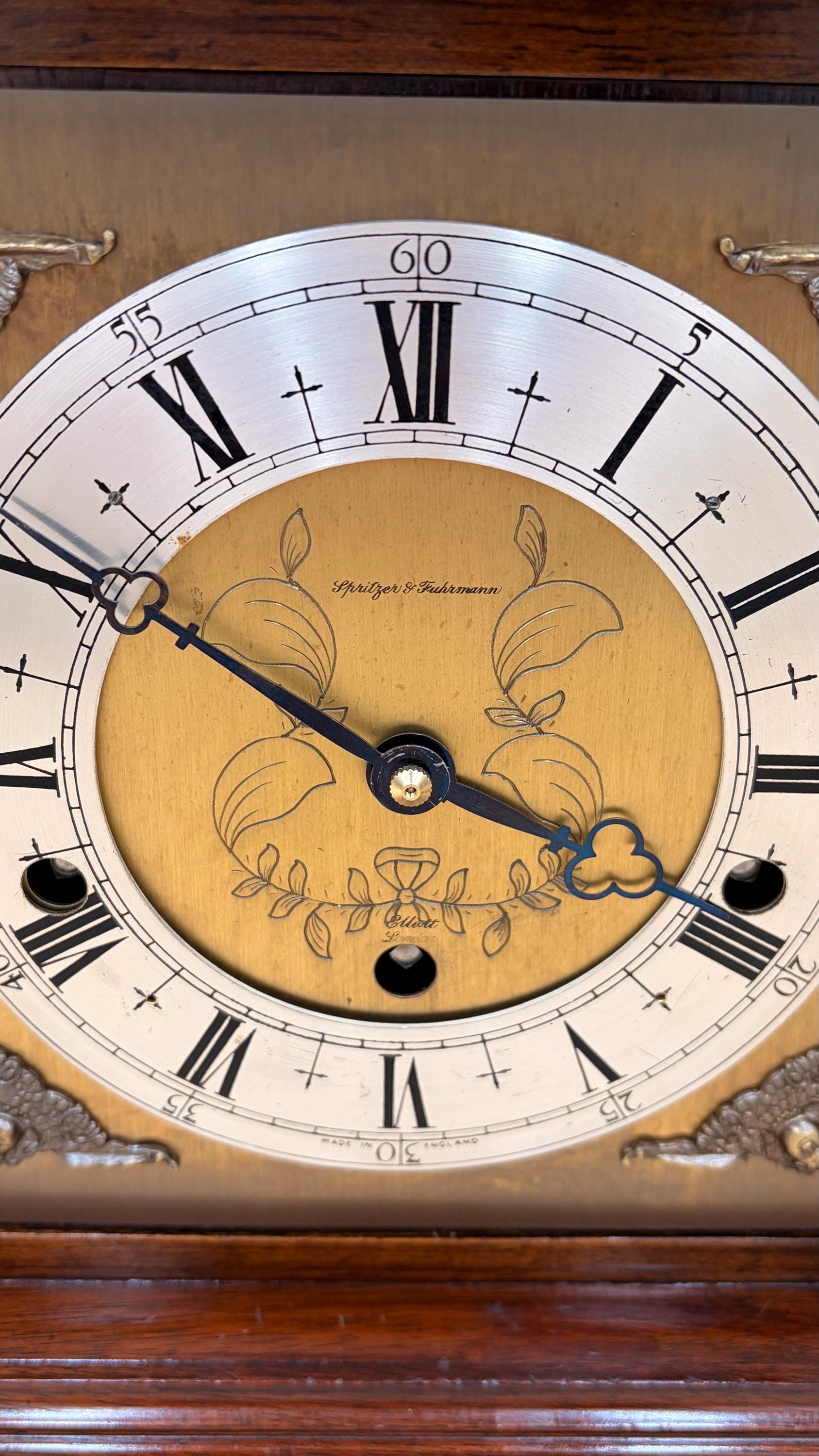 Elliott of London Bracket Clock – detail image 3