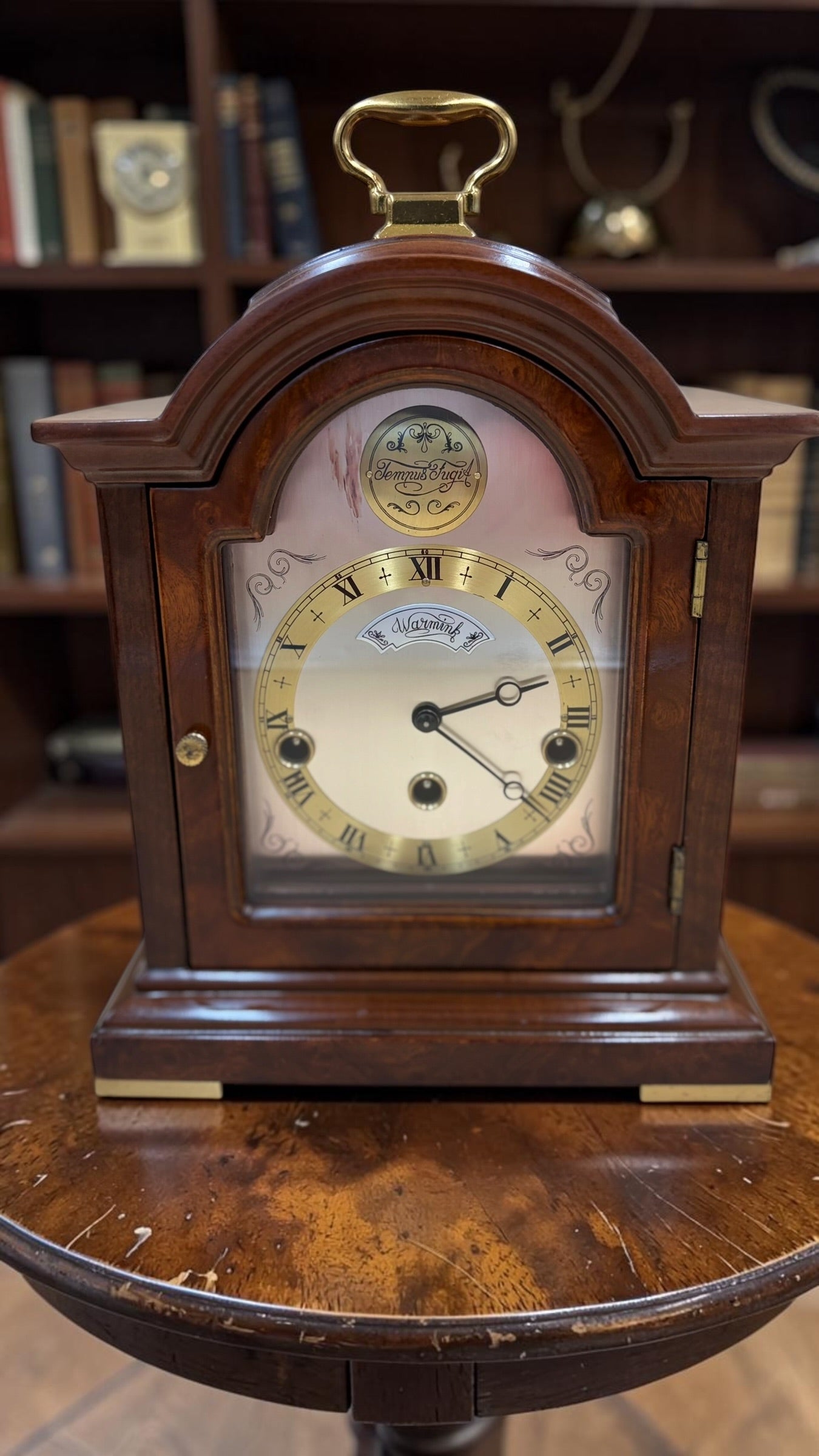 Warmink WUBA Dutch Mantel Clock – 8-Day Westminster Mechanical Movement