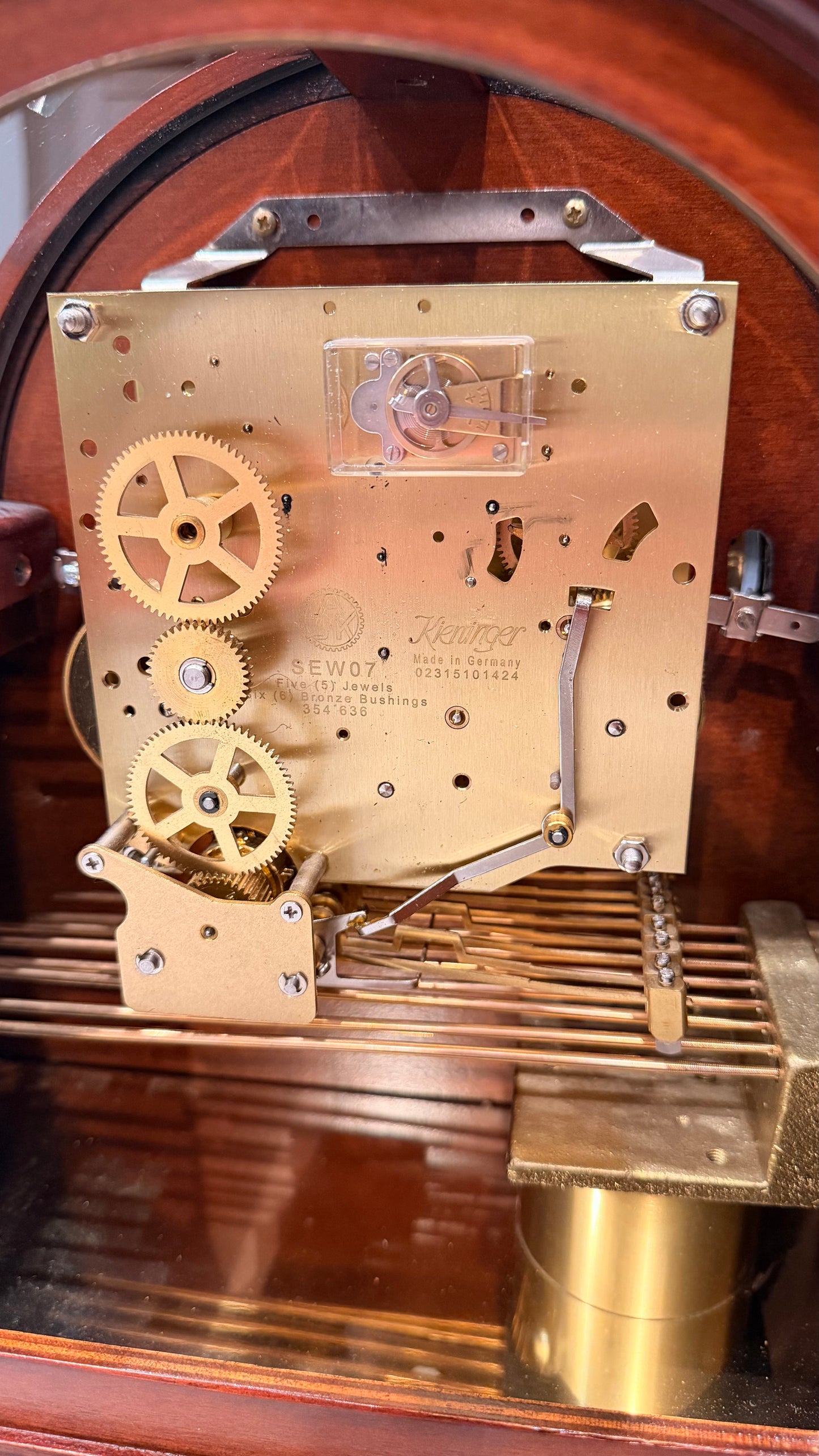 Howard Miller Bradley 630-260 Mantel Clock Kieninger Triple Chime Limited Edition